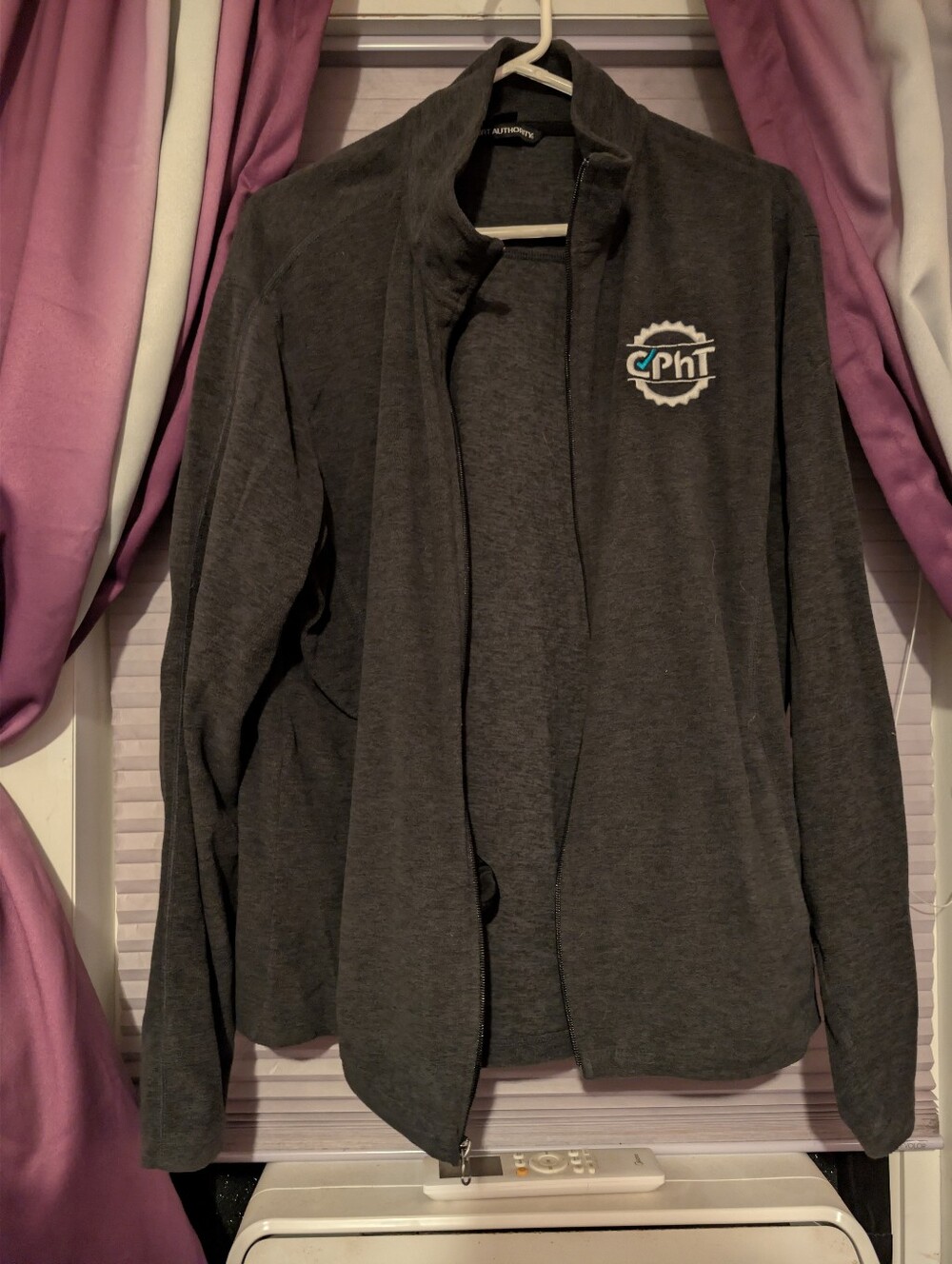 PTCB CPhT microfleece Full Zipup